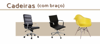 Cadeiras com Braço